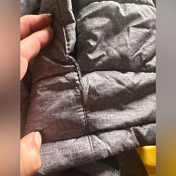 Gerry Boys Quilt Grey Iron Jacket Coat Large 14/16 - Picture 6 of 6